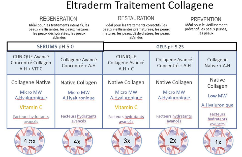 SERUM  Collagen Concentrate + HA                                                    Concentration de 40